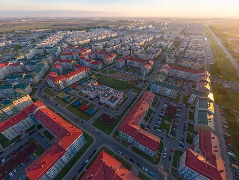Жилой район Славянка