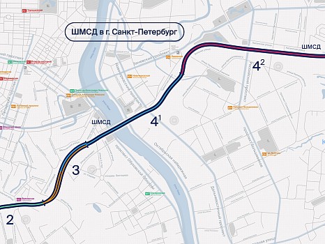 Широтная магистраль скоростного движения. Подготовка территории строительства