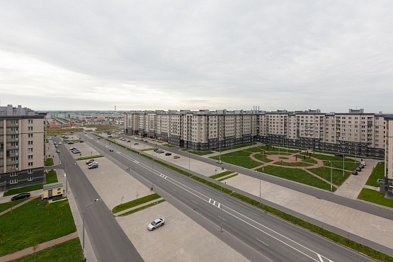 Дорожная сеть района Славянка