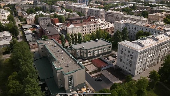 Здание бассейна на Турбинной ул.